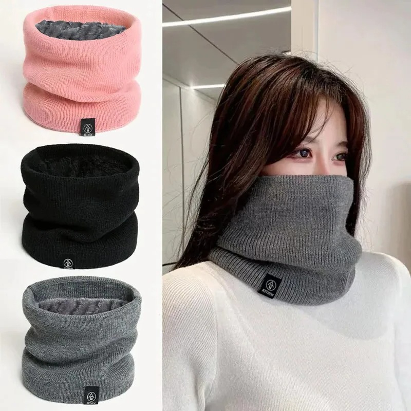 Muffler Men Wool - Sciarpa Lavorata a Maglia da Donna