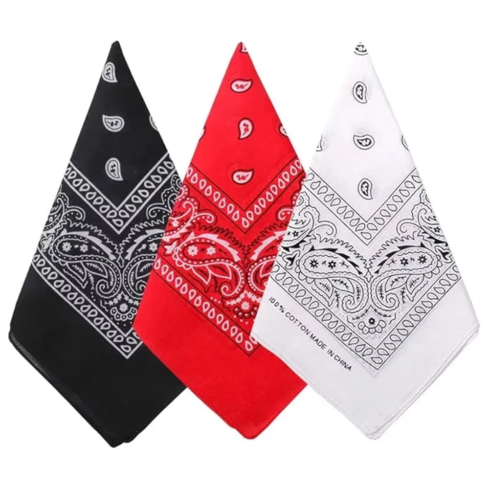 Handkerchief Cotton Men - Bandana Unisex per Uomo e Donna,