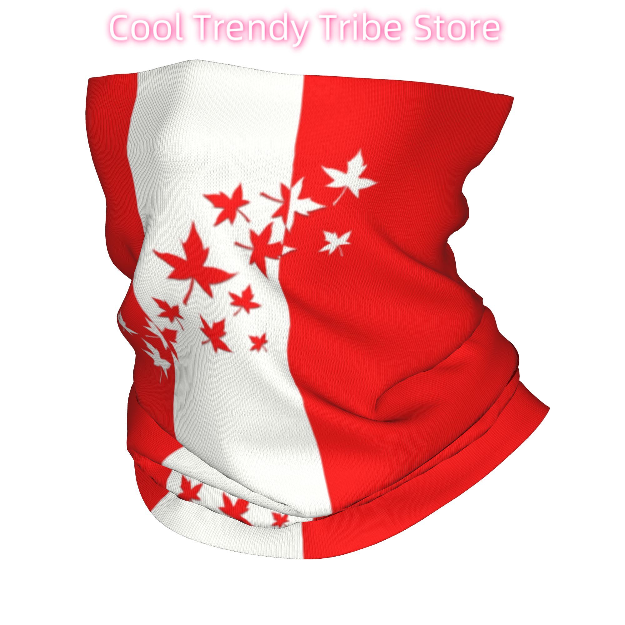 Neck Warmer Tube - Personalizzato foglia d'acero bandiera canadese fascia