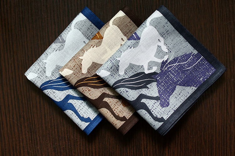 Handkerchief Cotton Men - Buona qualità Giappone Cotone fazzoletti, Cavalli