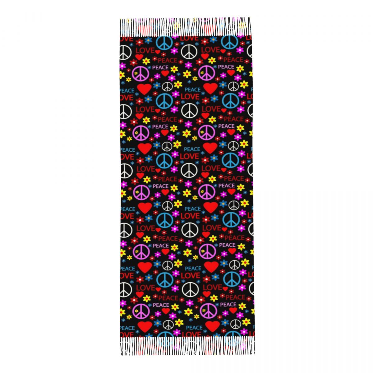 Sciarpa con motivo Peace Foral - Pashmina Wrap Large recensione e prezzo