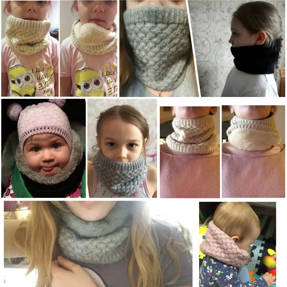 Scaldacollo in pile polare con - Infinity Scarf Knit recensione e prezzo