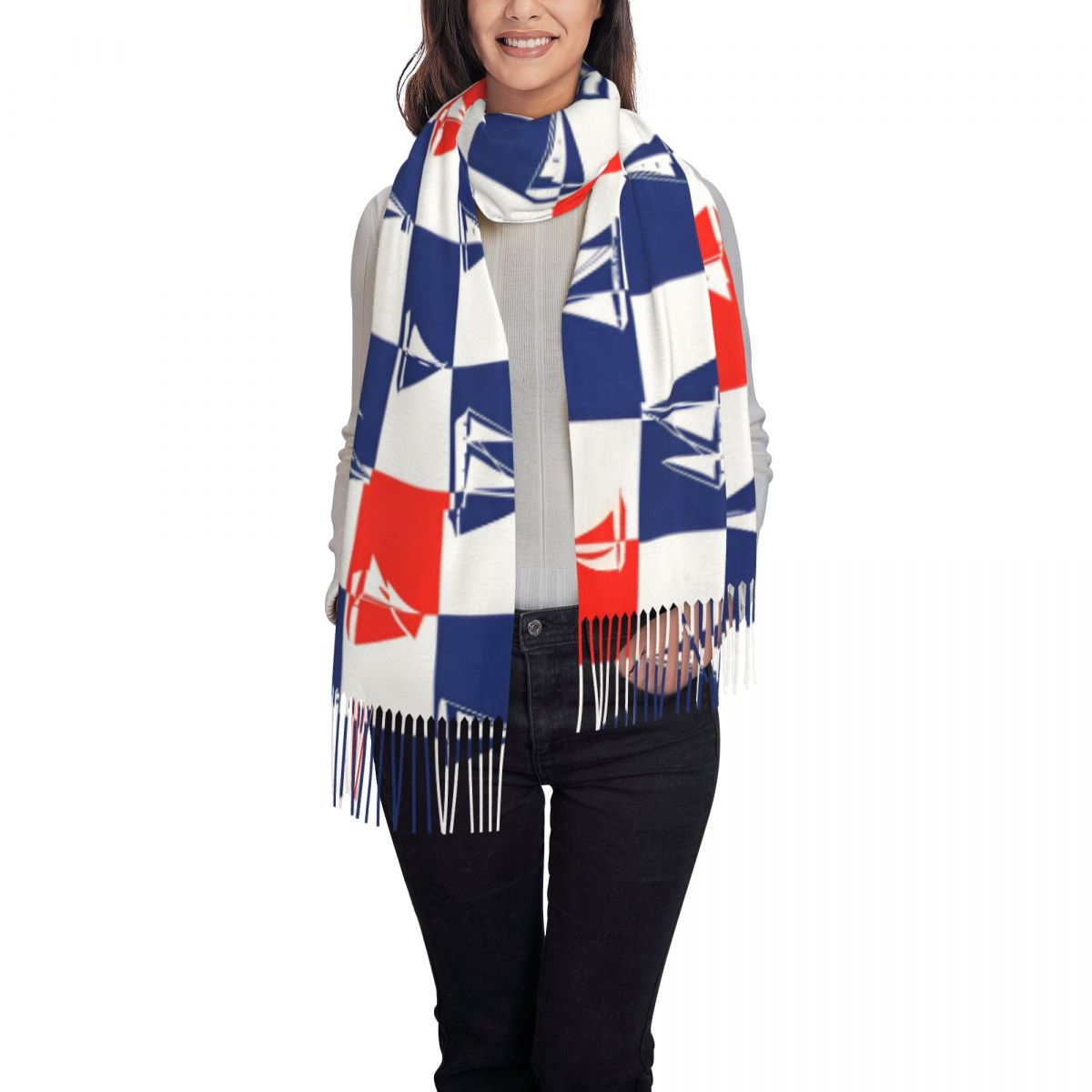 Sciarpa dell'oceano per nave a - Pashmina Wrap Large recensione e prezzo