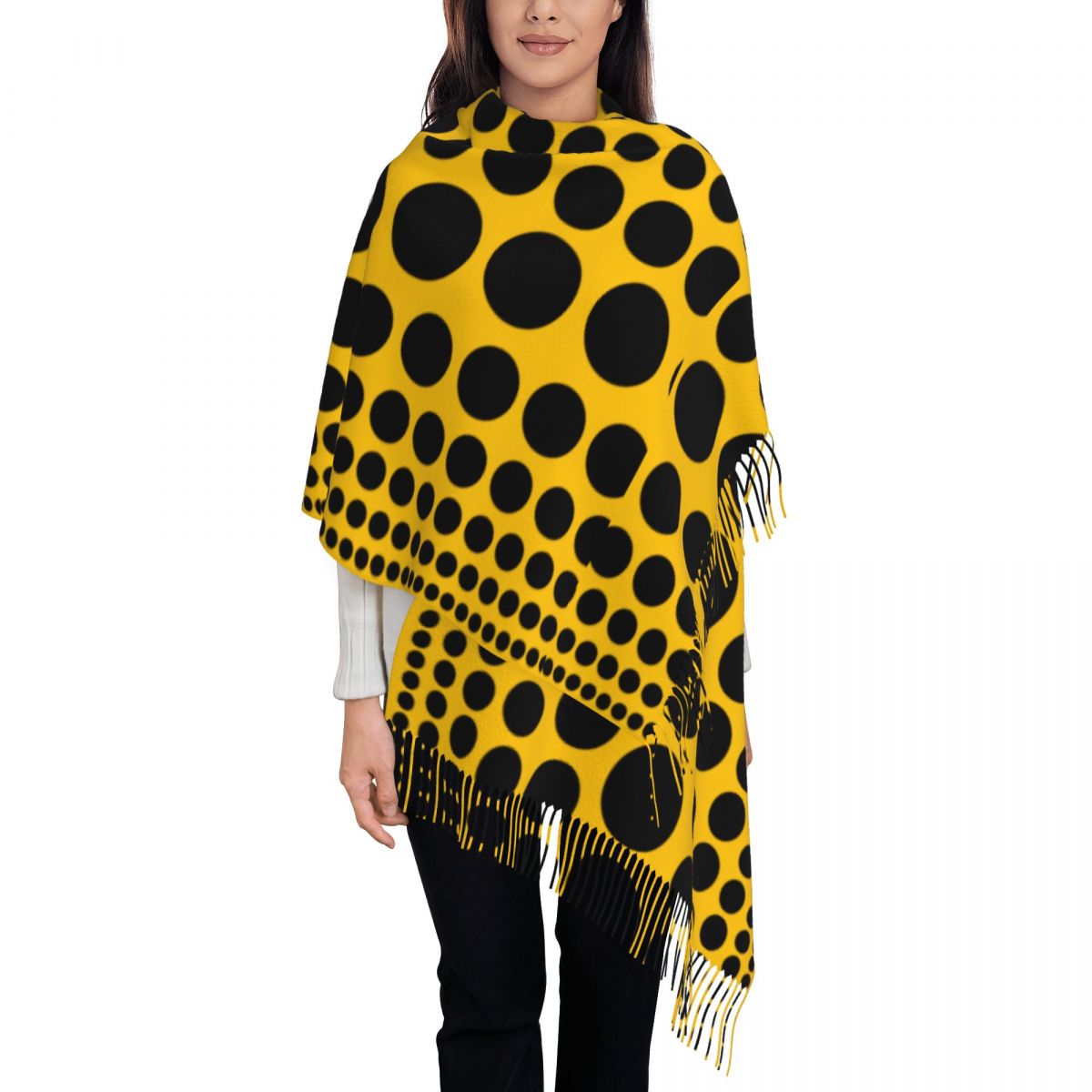 Sciarpa a pois Infinity per do - Infinity Scarf Knit recensione e prezzo