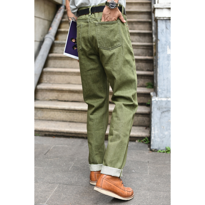 Jeans da Uomo Saucezhan Verde  - Levis Jeans 501 recensione e prezzo