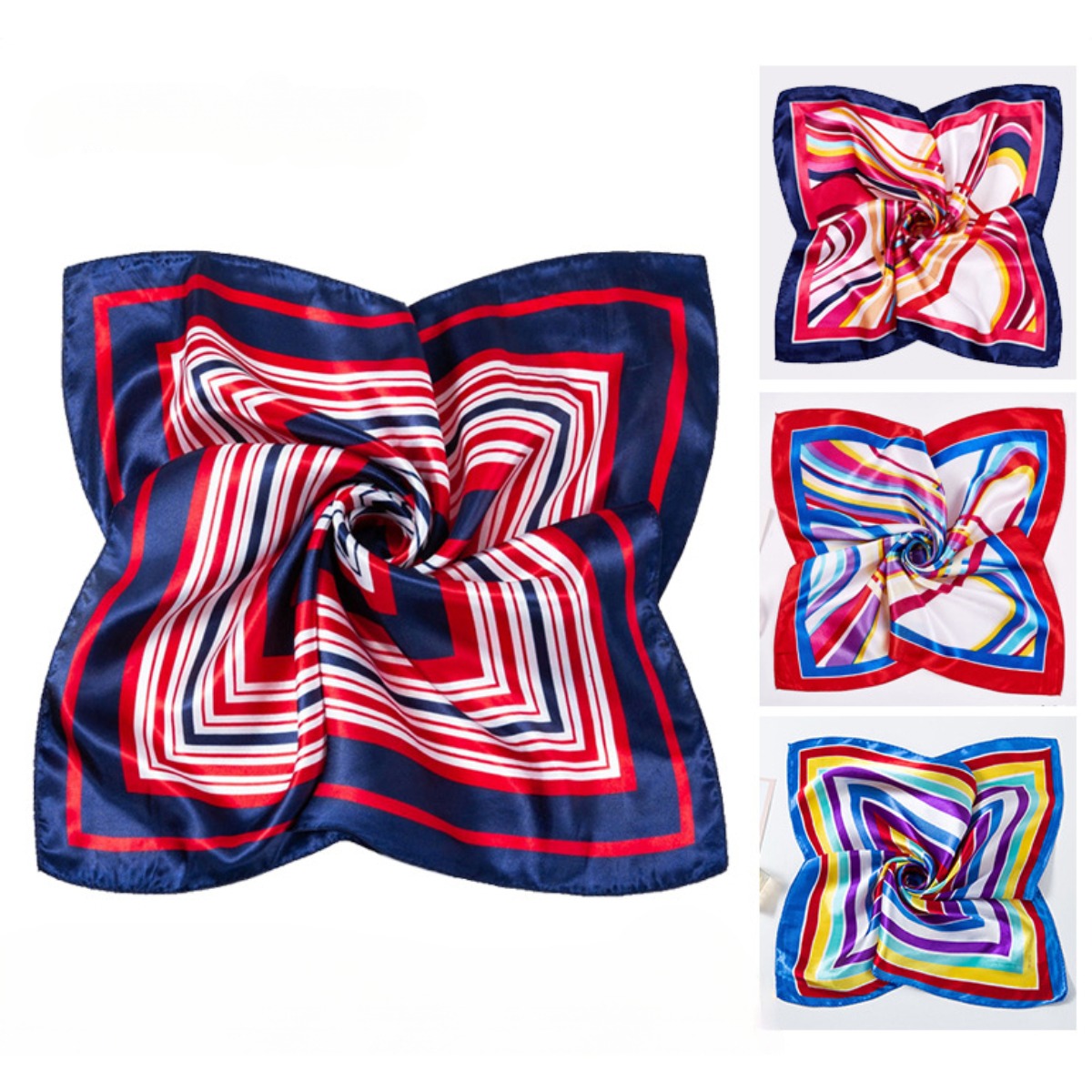 Sciarpe di seta quadrate 50 *  - Ascot Neck Scarf recensione e prezzo