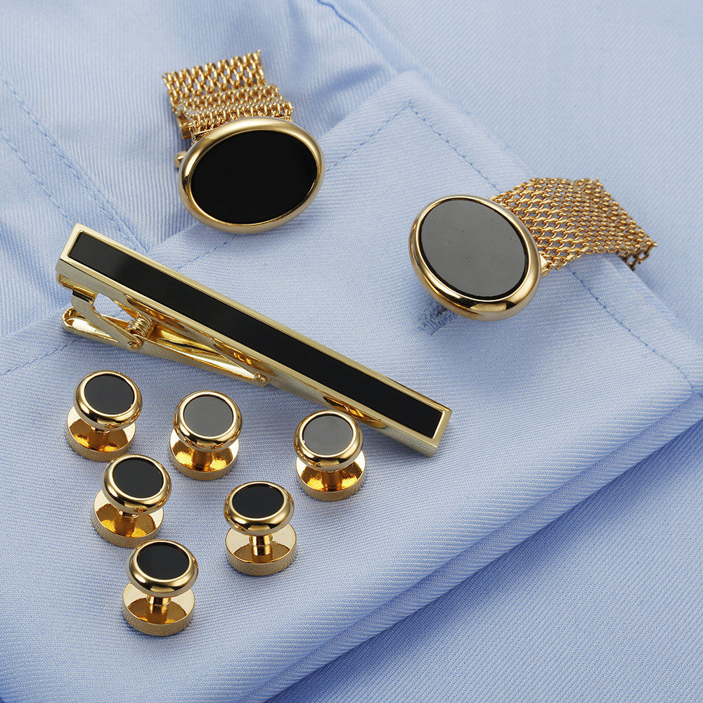 VAGULA Nuovo 9PCS Gemelli Tie  - Tie Bar Set Gift recensione e prezzo