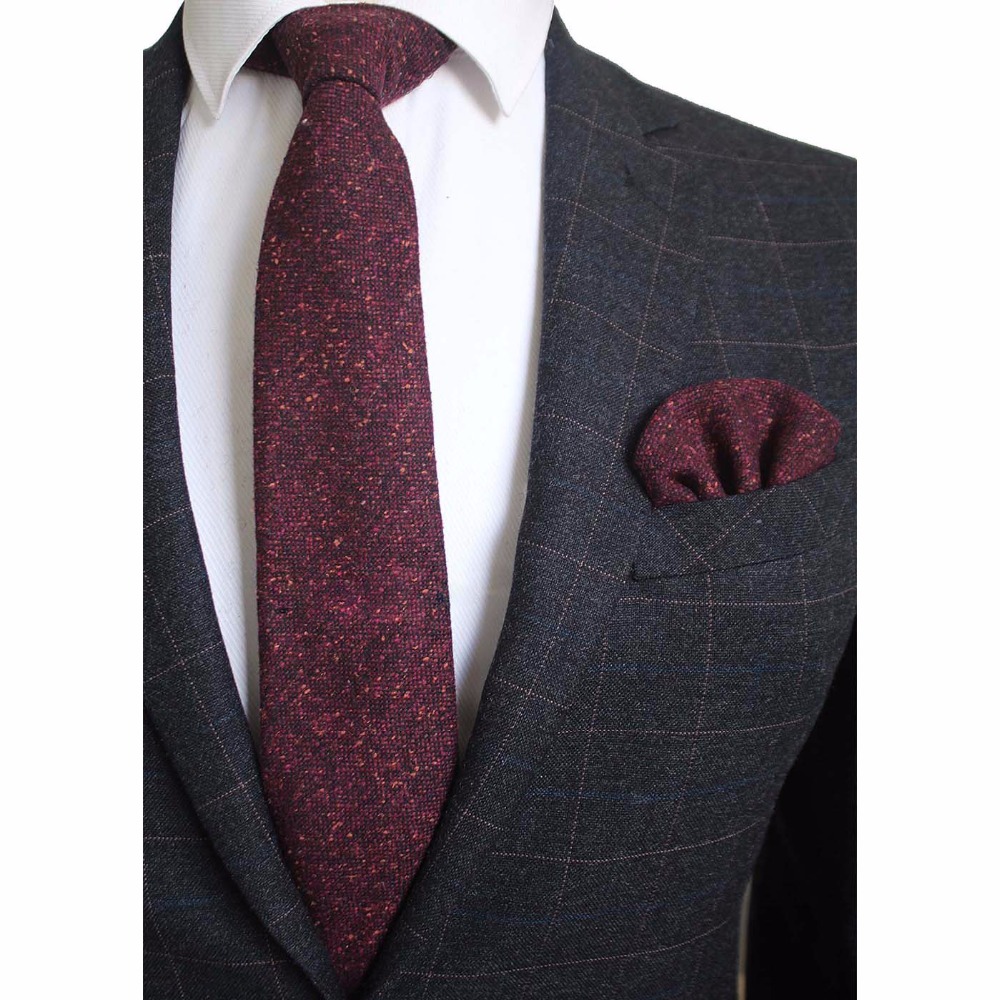 Ricnais 8 cm Cravatta in lana  - Handkerchief Cotton Men recensione e prezzo